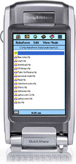 RoboForm for Symbian