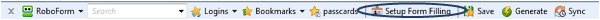 Setup form filling