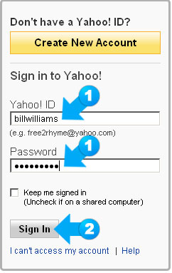 Enter the login details into the form you wish to save