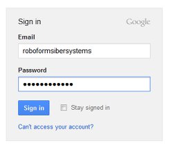 Enter your login information