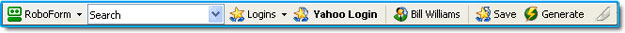 RoboForm Toolbar