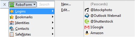 List of logins