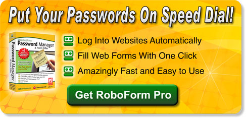 Buy Pro Version of RoboForm Password Manager