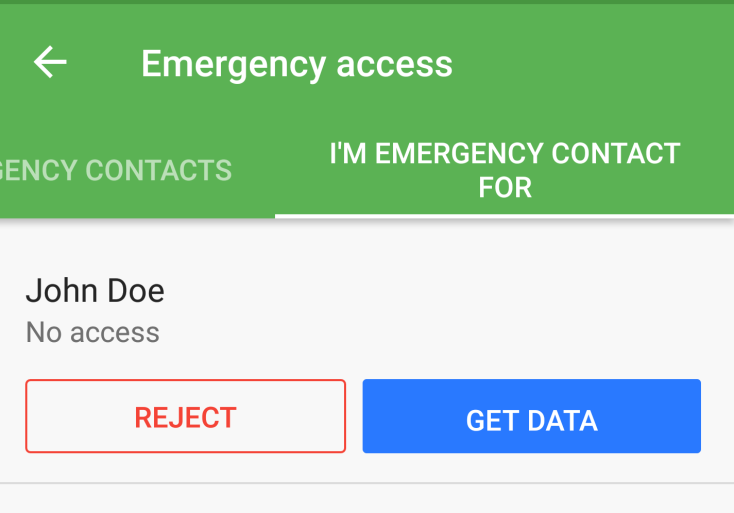 Emergency Access