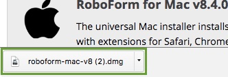 RoboForm install