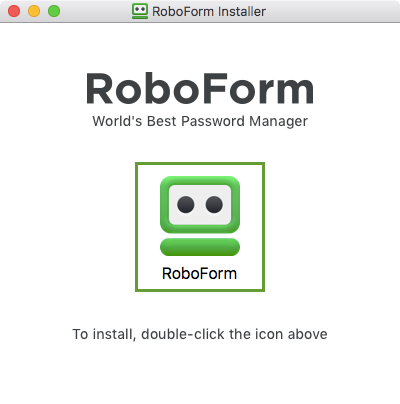 RoboForm install