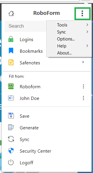 roboform for safari windows
