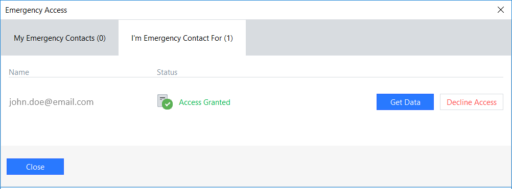 Emergency Access