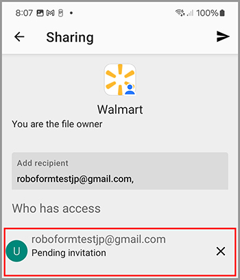 Who has access list on Android.