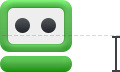 Showing how to space password manager logo in publications.