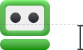 Showing how to space password manager logo in publications.