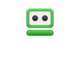 RoboForm password manager white alternative logo.
